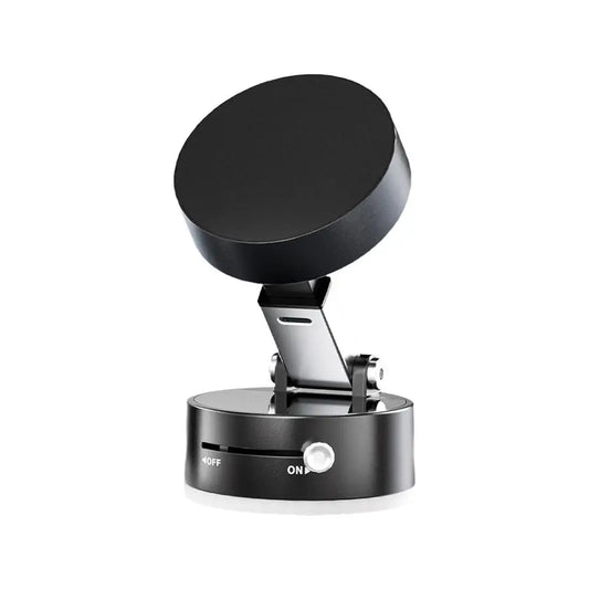 Chargeur Support de téléphone magnétique ultra puissant pour voiture avec ventouse – réglable à 360°, forte adhérence, support mains libres pour tableau de bord et pare-brise